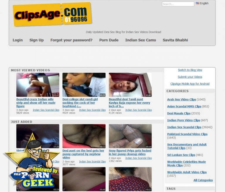 Ciipsage Com - ClipsAge: Free Indian Desi Porn Videos at clipsage.com - MrPornGeek