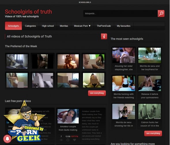 Colegialas De Verdad