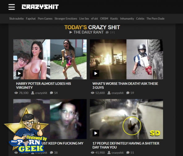 CrazyShit: Offical Review of Extreme Porn Site CrazyShit.com