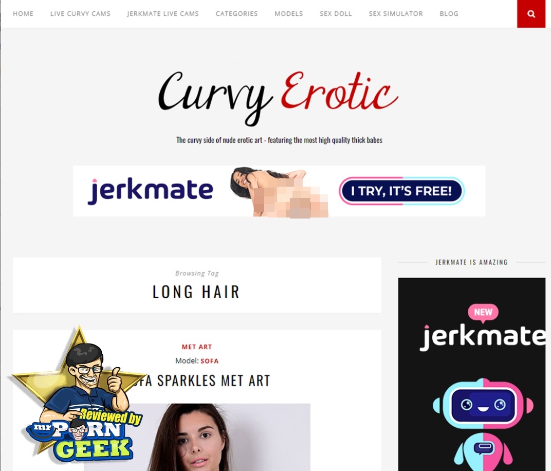 CurvyErotic Long Hair