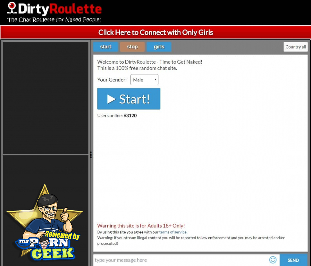 Online Sex Chat Roulette - DirtyRoulette: Is DirtyRoulette.com Worth Your Time?