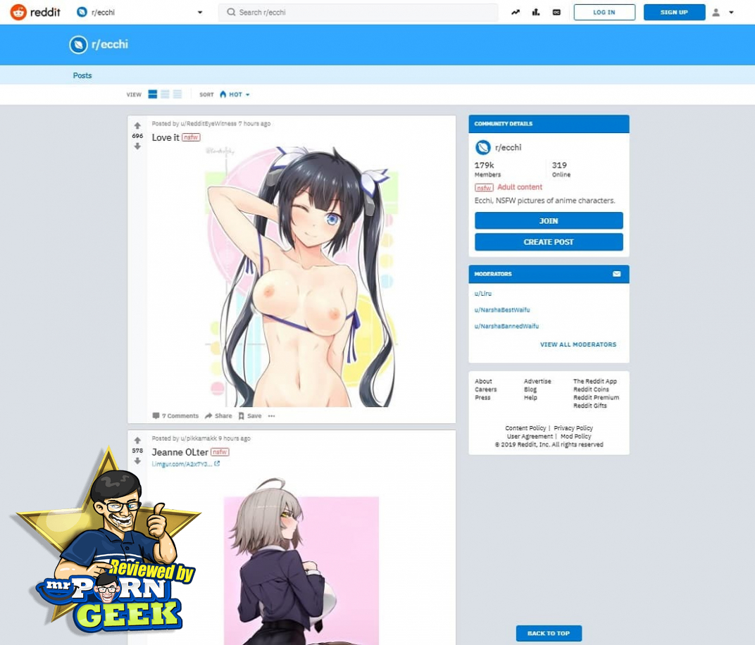 Softcore anime porno