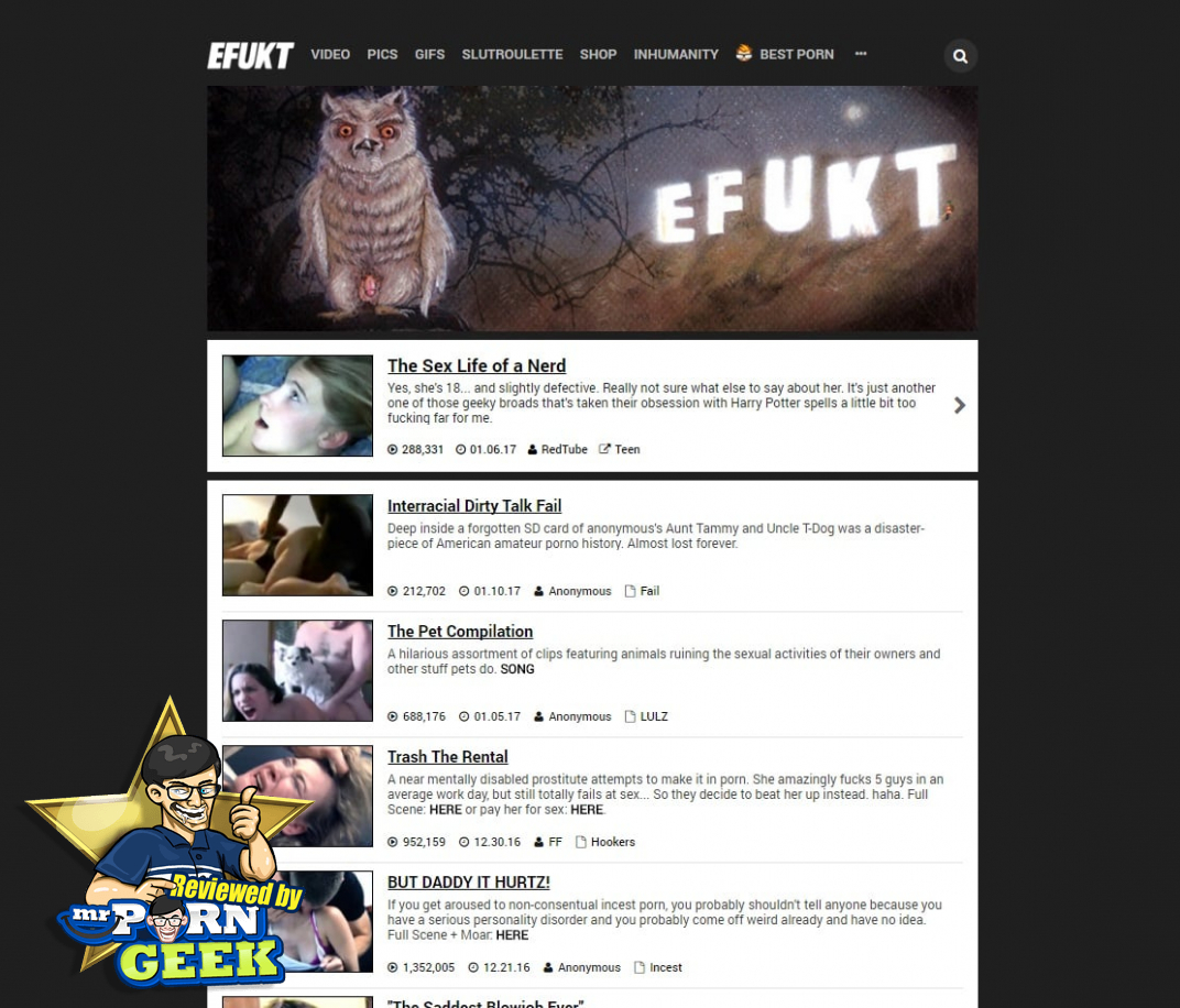 Porn Funny Porn - EFUKT (eFukt.com) Funny Porn Sites & Crazy Porn Videos