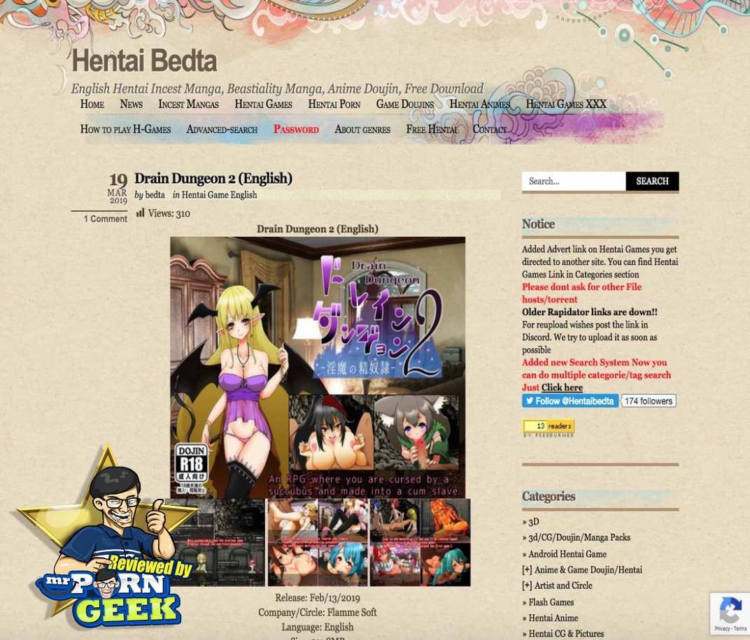 HentaiBedta (Hentaibedta.net) Gratis Hentai Porn - Mr. Porn Geek