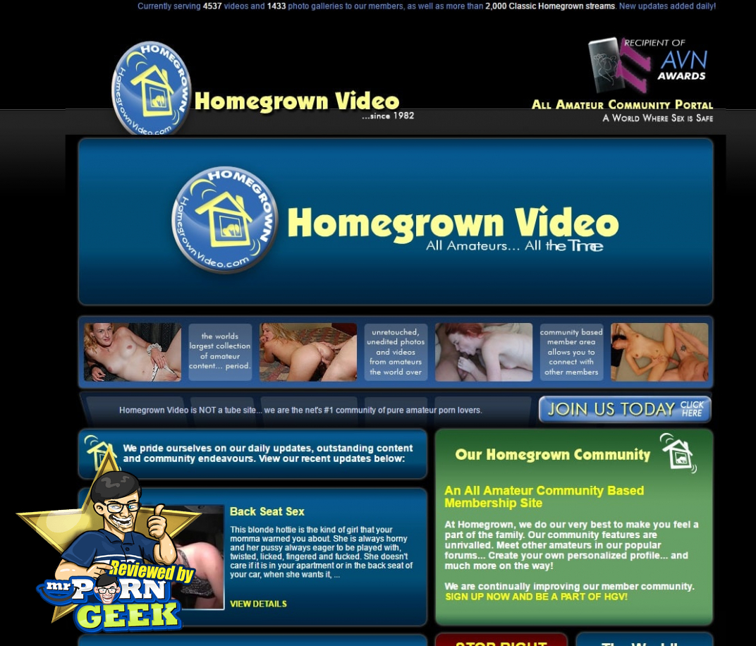 HomeGrownVideo (homegrownvideo.com) Premium Amateur Porn Site