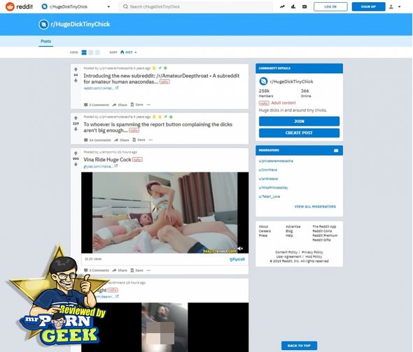 HugeDickTinyChick