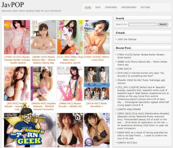 JAVpop & 47+ 免費亞洲色情網站 喜歡 JAVpop.com.