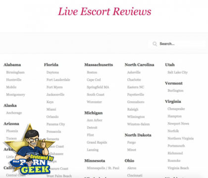 Escort Review Live