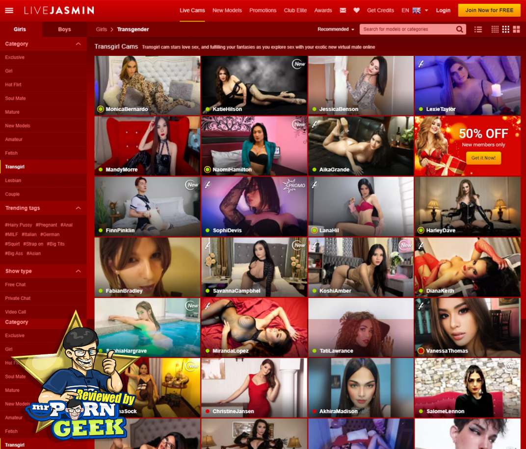 Livejasmin/Trans and 6+ Live Trans Sex Cams Like Livejasmin photo