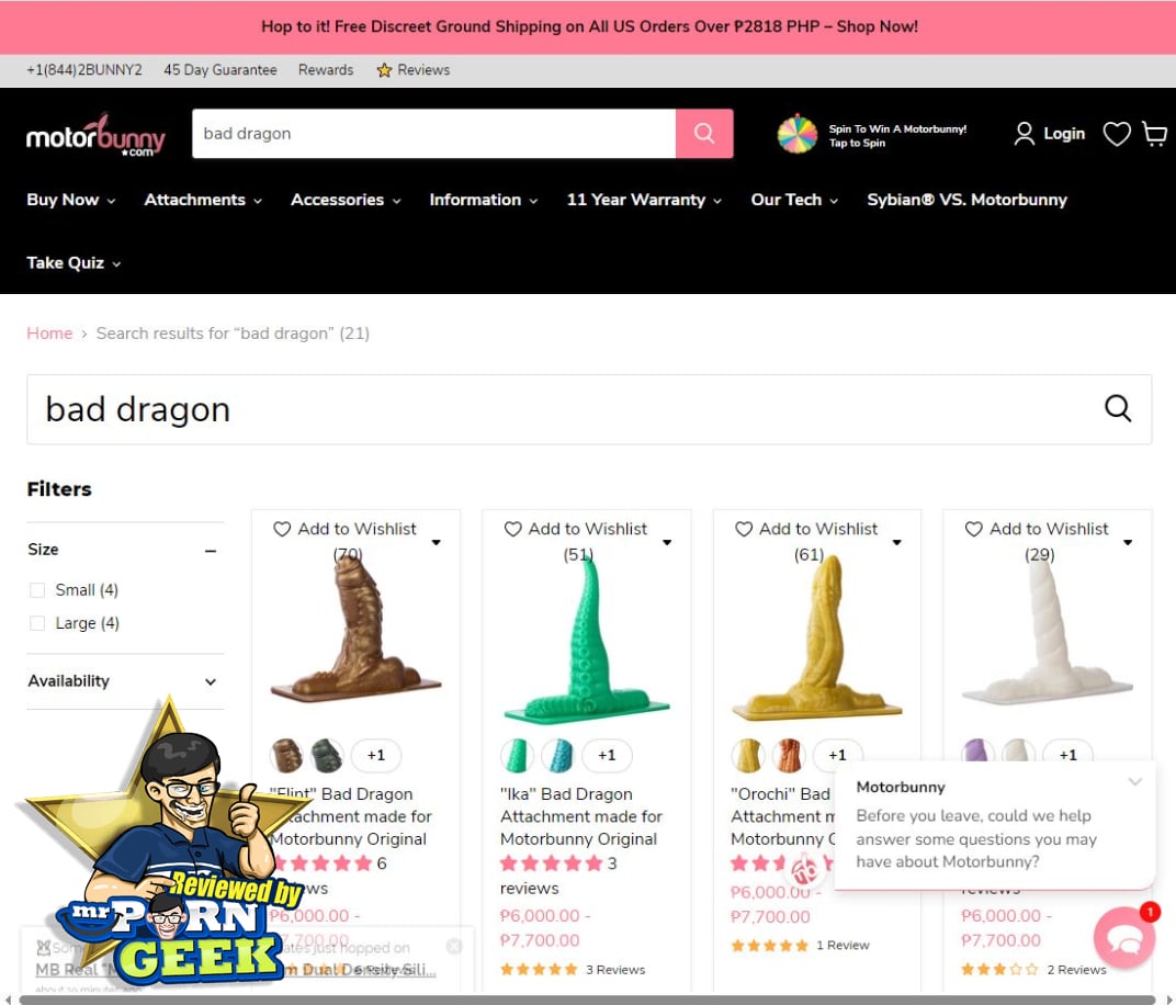 MotorBunny Bad Dragon