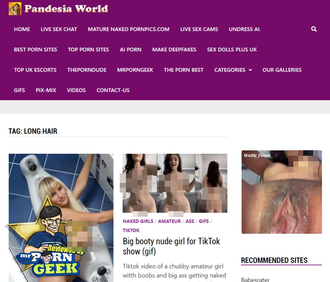 PandesiaWorld Long Hair