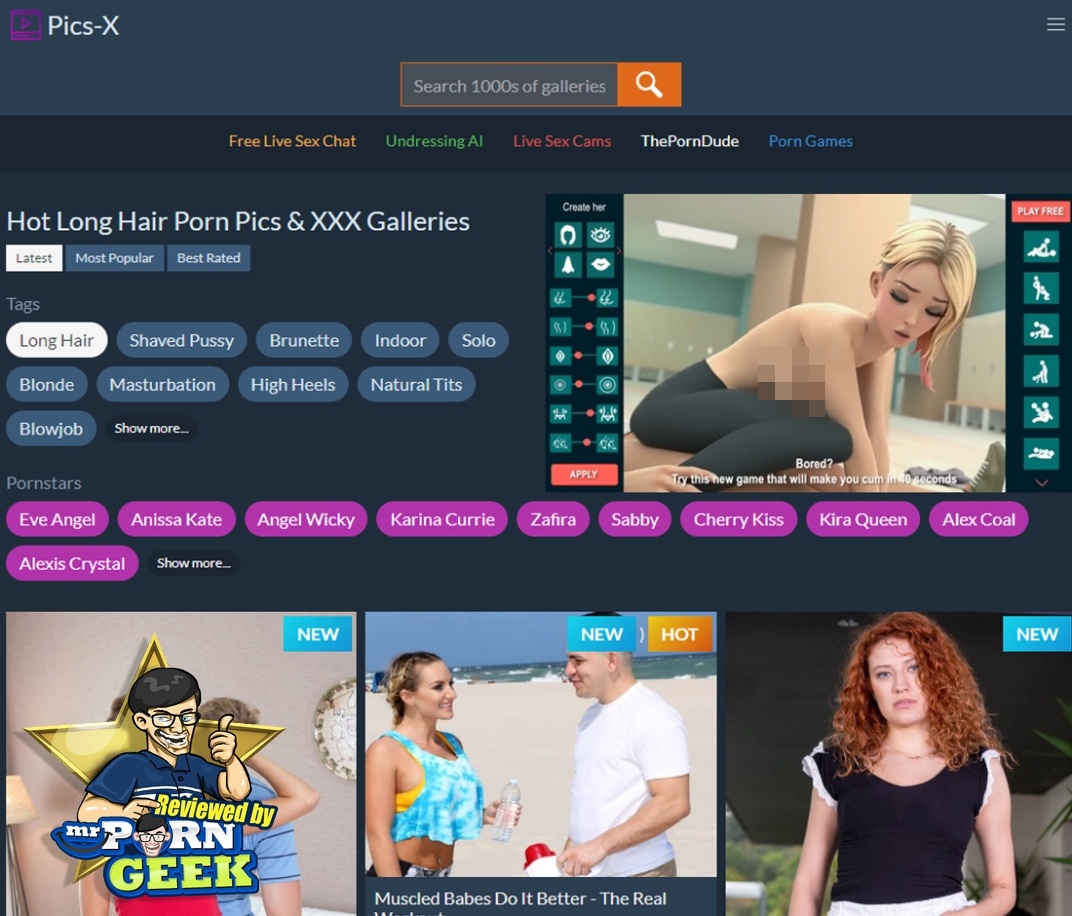 Pics-X Long Hair