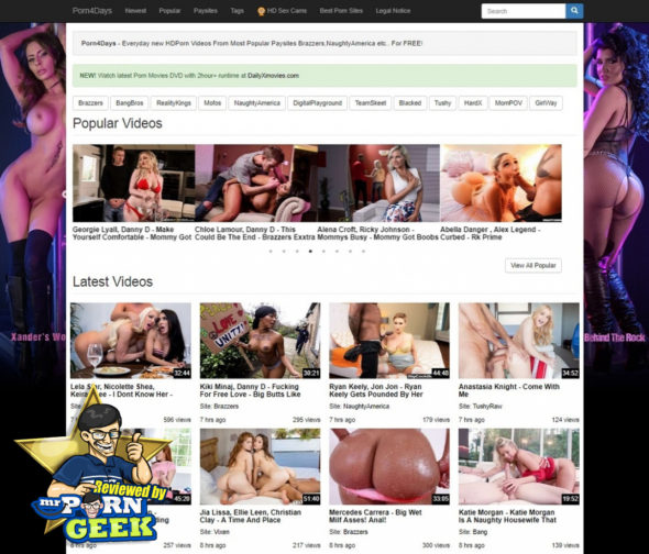 Porn4Days & 141+ Porn Tube Sites Like Porn4Days.org