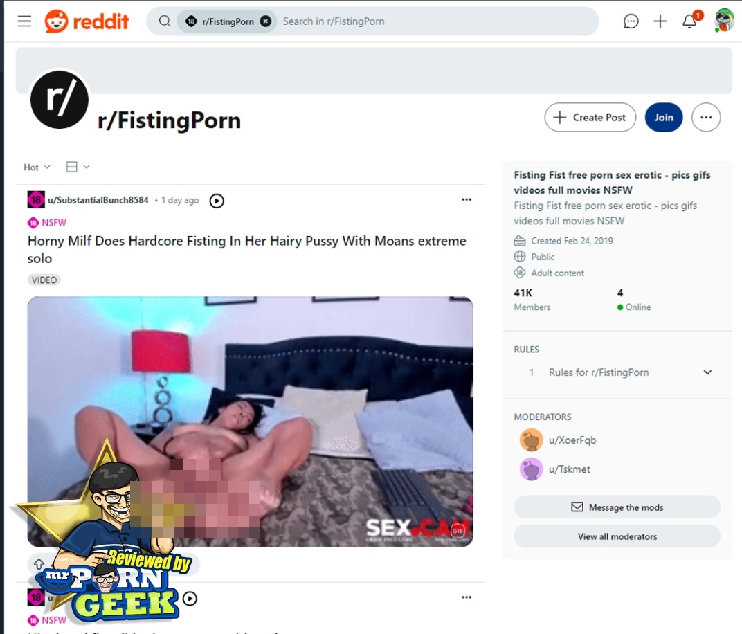 RedditFistingPorn