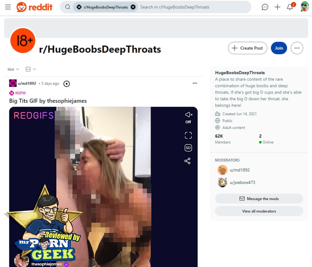 HugeBoobsDeepThroats