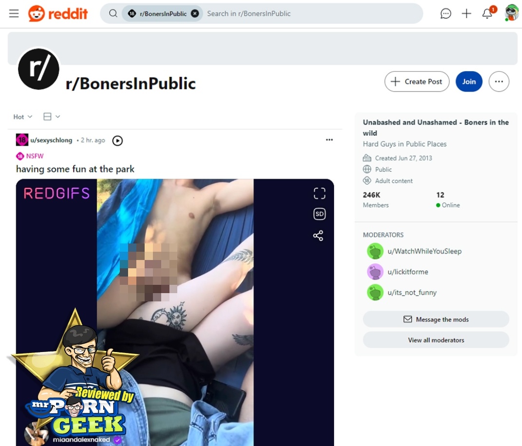 BonersInPublic