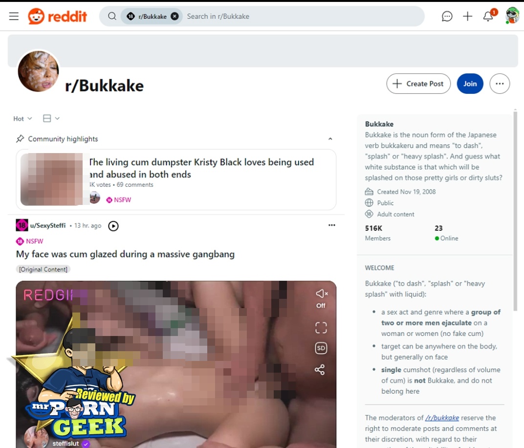 RedditBukkake