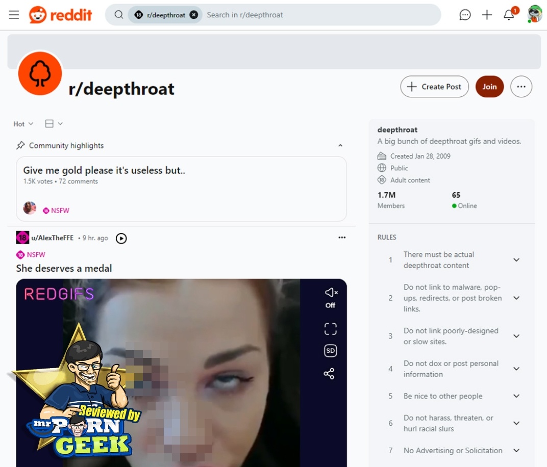 RedditDeepthroat