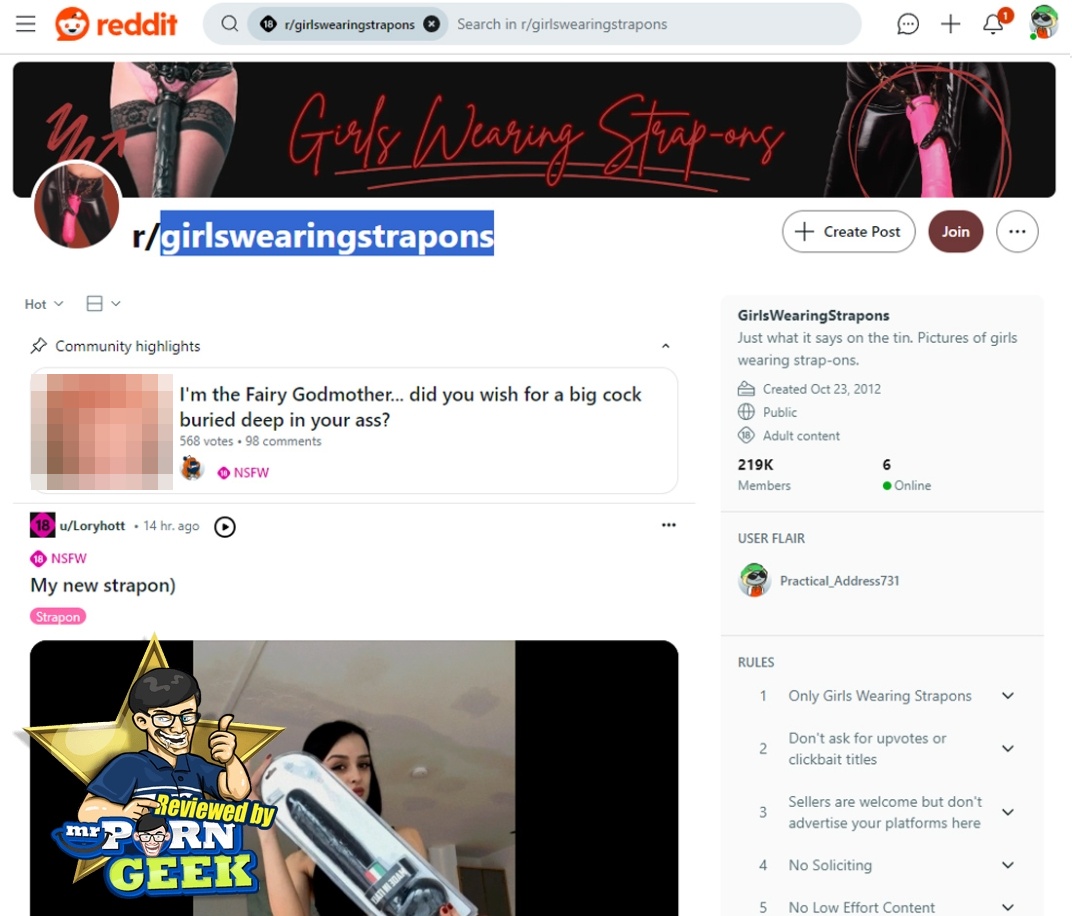 GirlsWearingStrapons