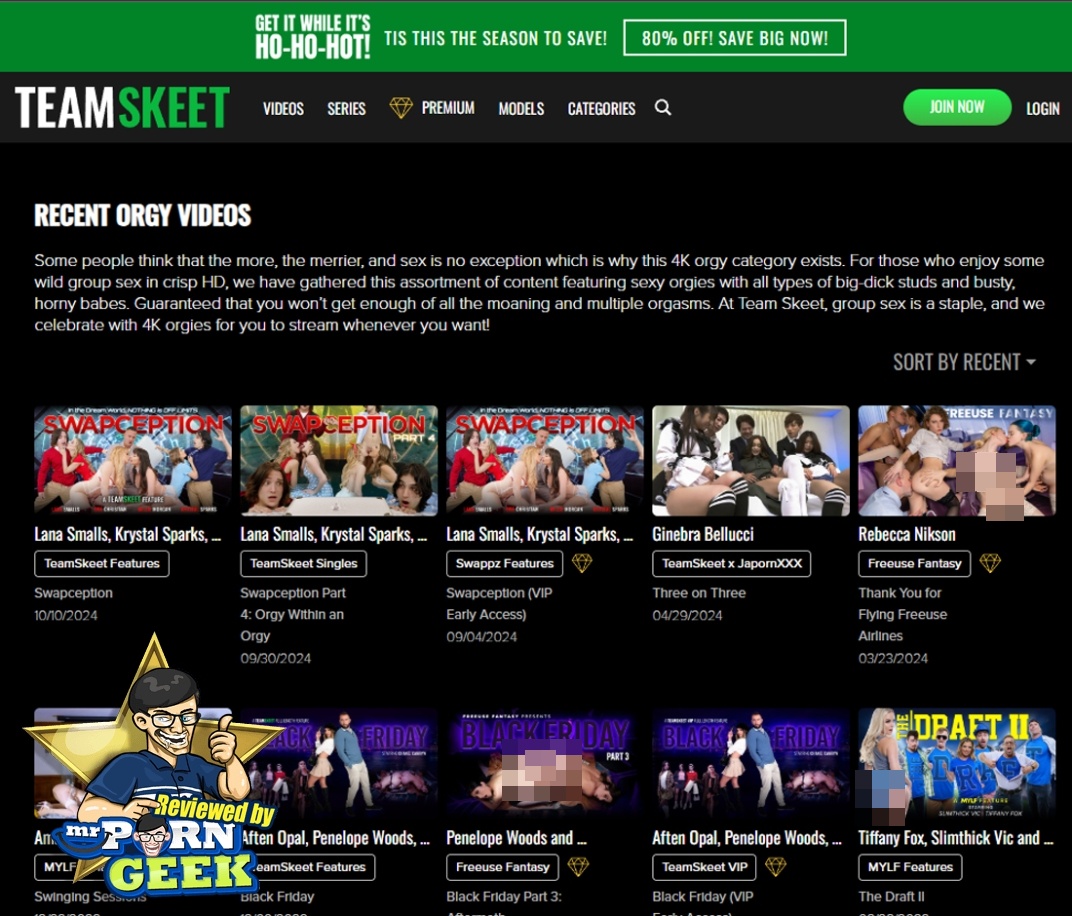 TeamSkeet Orgy