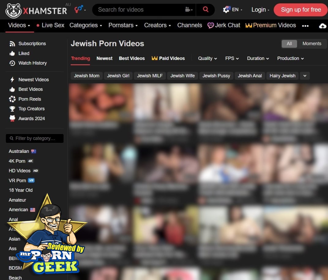 XHamster Jewish