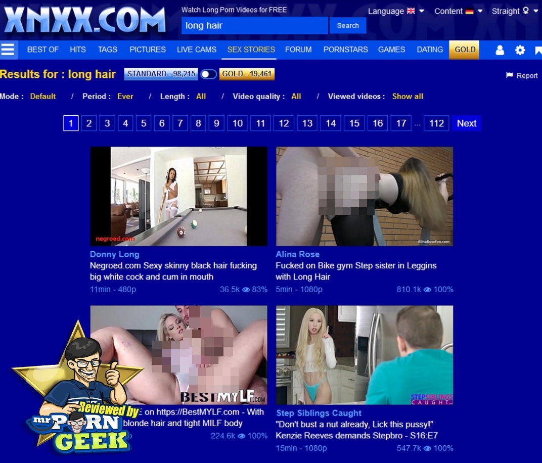 XNXX Long Hair