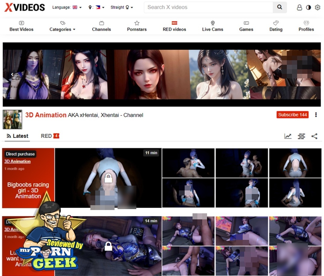XVideos 3D