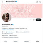 Ur2dwaifu, Twitter Porn