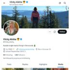 Vicky Aisha, Twitter Porn