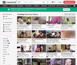 Xhamster, Tubes