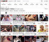 XVideos Tattoo, Tattoo